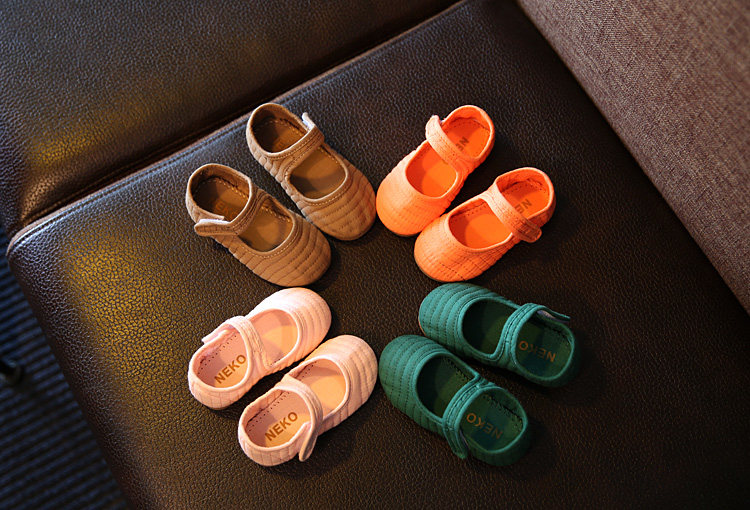 Chaussures enfants en autre ronde suture de voiture pour printemps - semelle tendon - Ref 1040052 Image 8