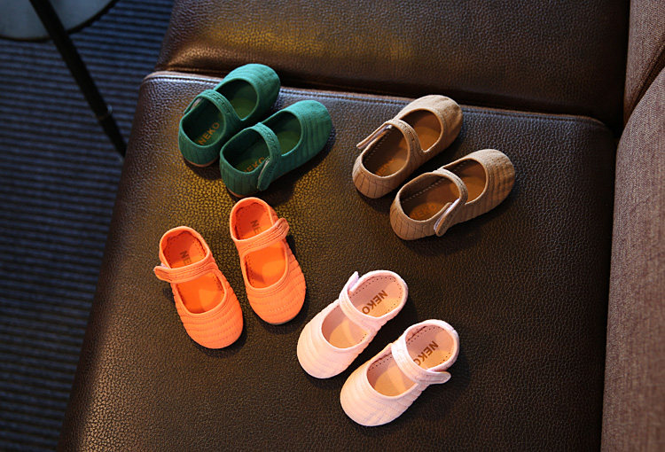 Chaussures enfants en autre ronde suture de voiture pour printemps - semelle tendon - Ref 1040052 Image 11