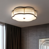 Nordic in all copper bedroom ceiling lights warm romantic room lights luxury atmosphere simple modern library lamp