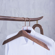 Zopilin black walnut clothes rack Clothes rack Custom clothes rack Non-trace clothes rack Solid wood clothes rack