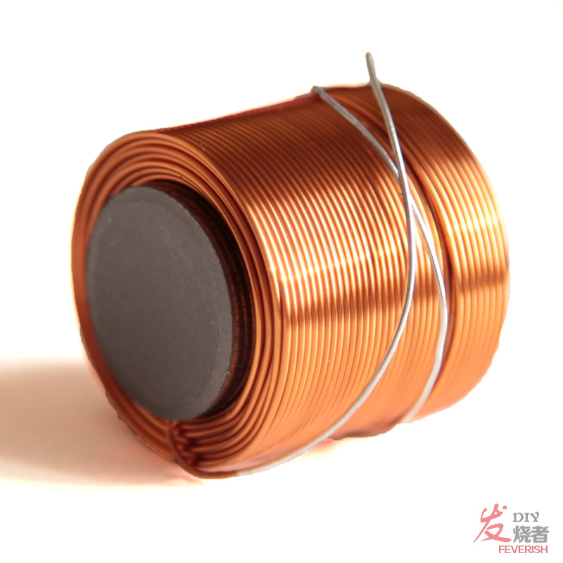 Imported Jantzen fever iron core inductance diy speaker divider oxygen-free copper 0 8mm iron core inductive coil