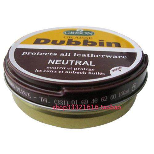 French DUBBIN Doberman Oil Leather Cream Leather Wax Moisturizing Waterproof Shoe Polish Leather Clothes Leather Goods Seat Care Colorless