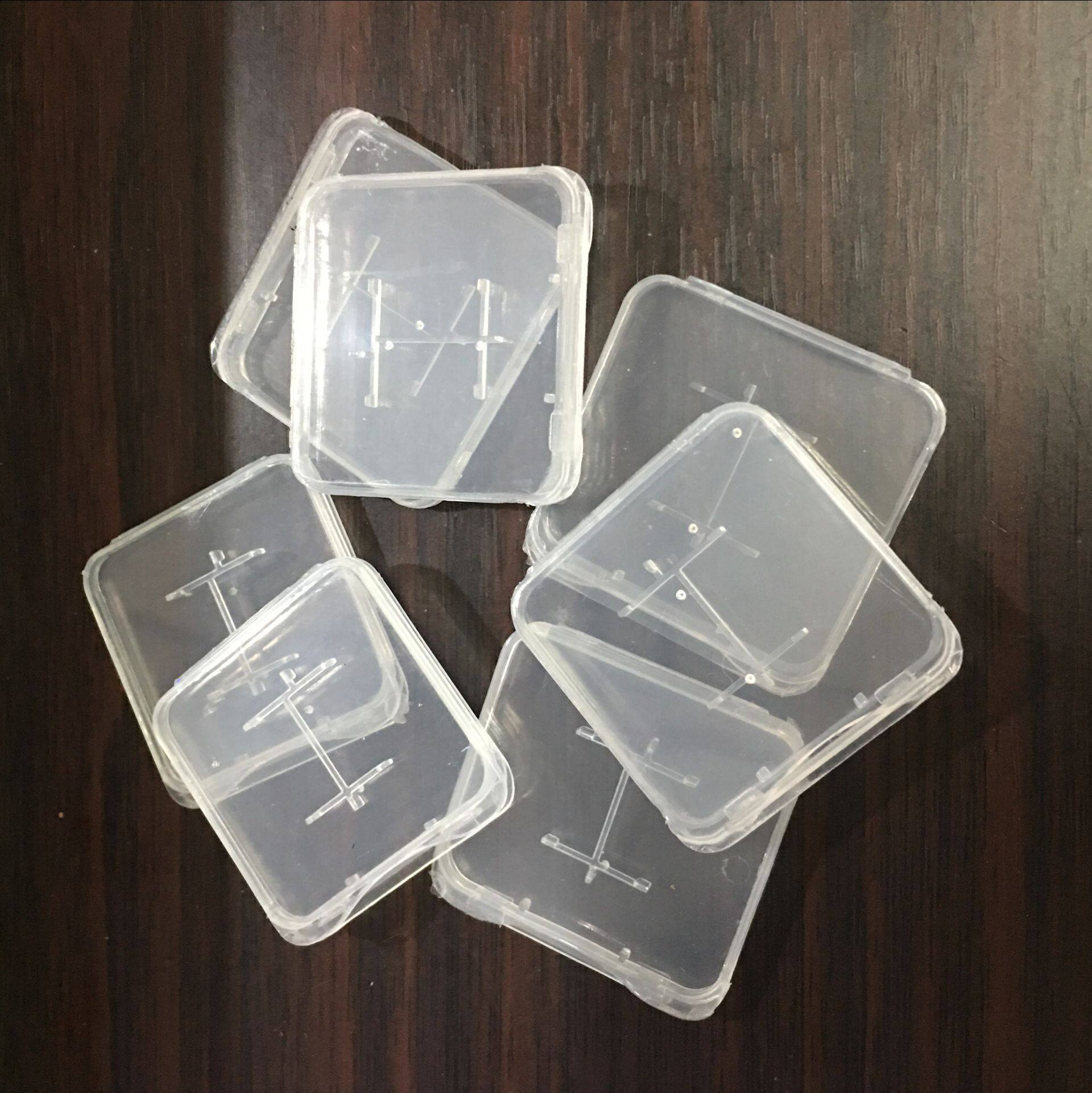 TF Memory Card Small White Box Memory Card Sleeve Single Card Small White Box TF Memory Card Containing Box Spot