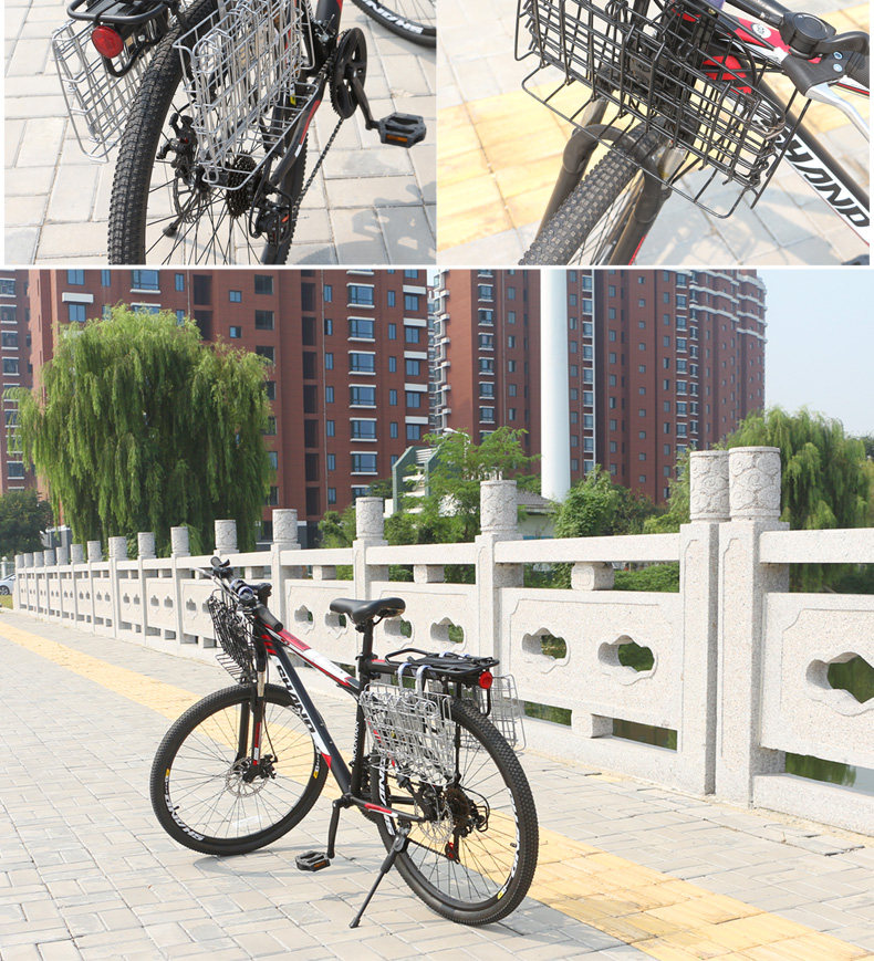 Panier pour vélo DUUTI en métal - Ref 2256687 Image 15