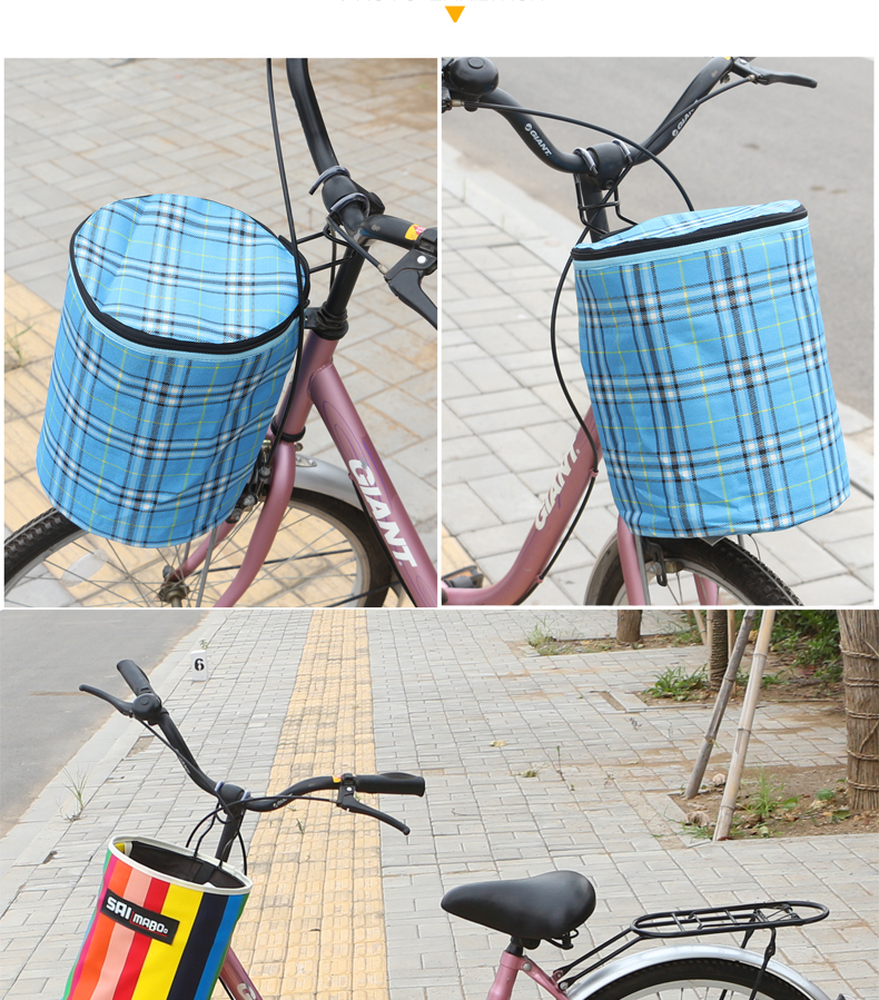 Panier pour vélo DUUTI en toile - Ref 2255718 Image 18