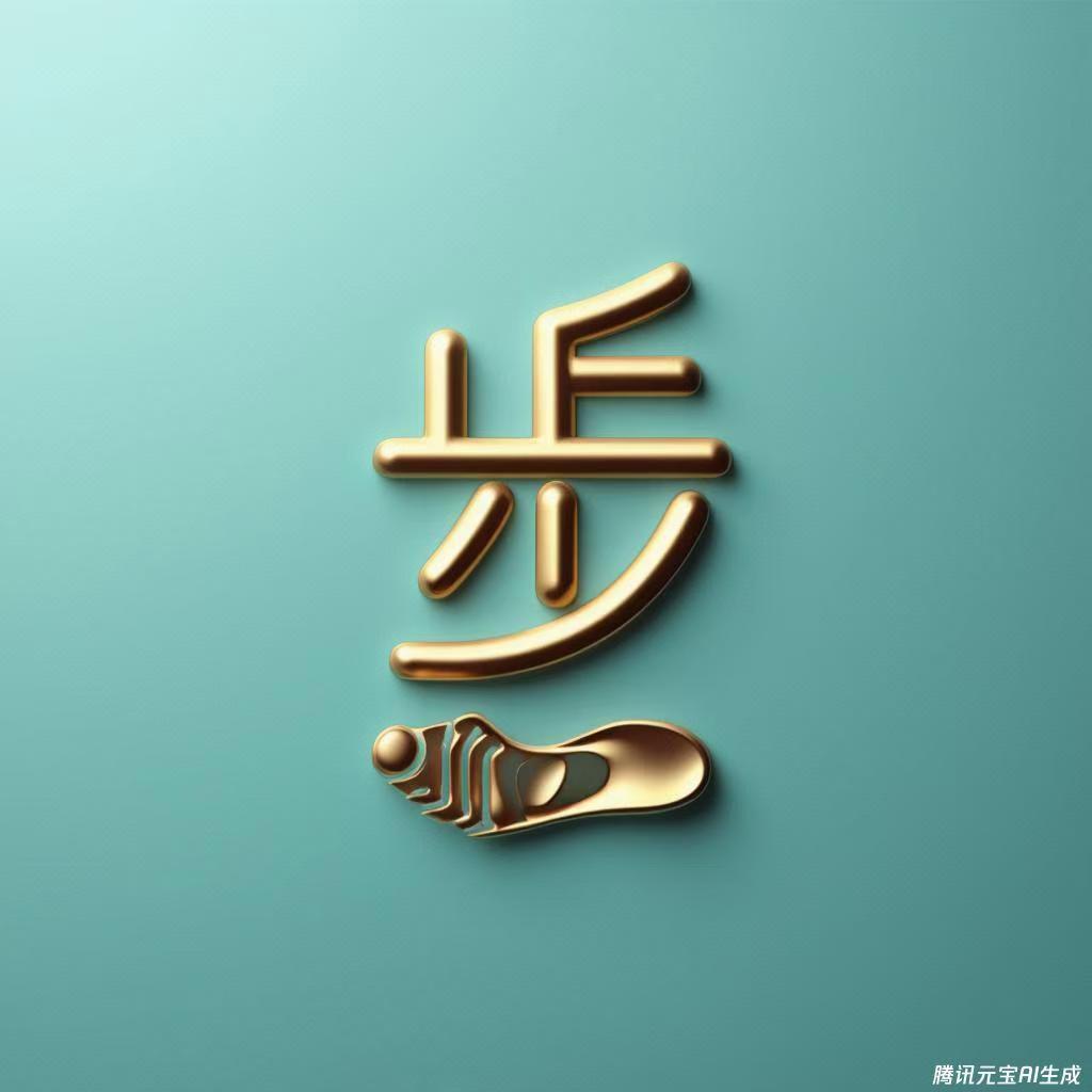 步先生的鞋的LOGO