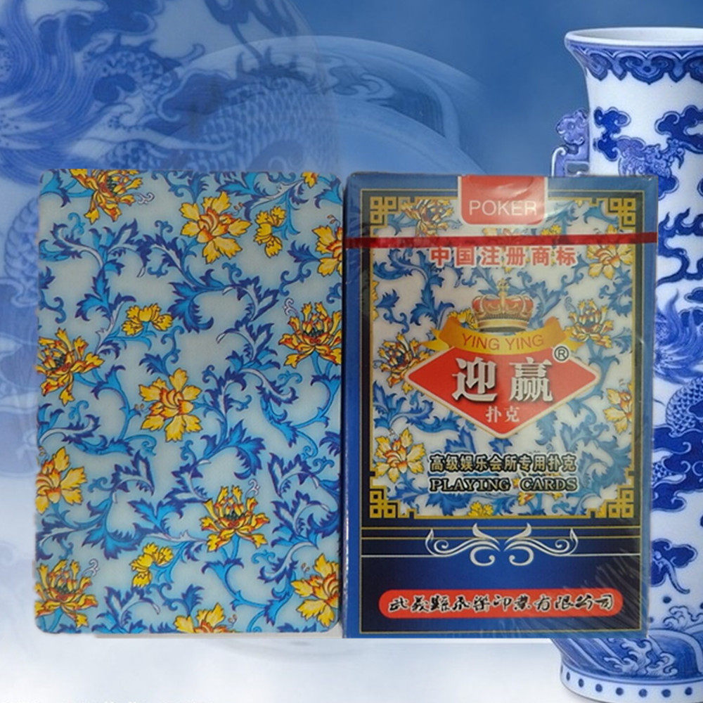 正品青花瓷牌面张记迎赢996扑克，整箱100副扑克牌，玩转桌面游戏新潮流🔥-扑克-淘宝百科网