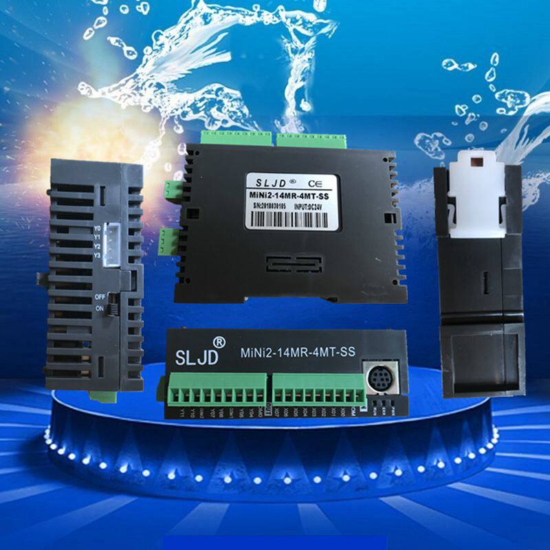 MINI2-14MR-SS Programmable ES2 board type with shell 485 small space PLC programmable ES-20MT-01