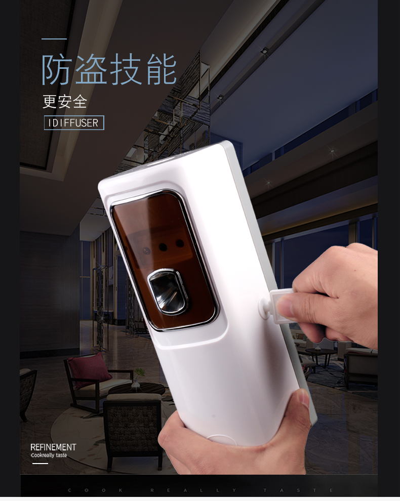 Tiffinson air aerosol nước hoa quả tự động bình xịt aerosol nước hoa phun vệ sinh khử mùi hương liệu máy hương liệu - Trang chủ viên tẩy lồng máy giặt