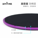 Плати скользящий диск йога мышцы брюшной полости наступают на фитнес