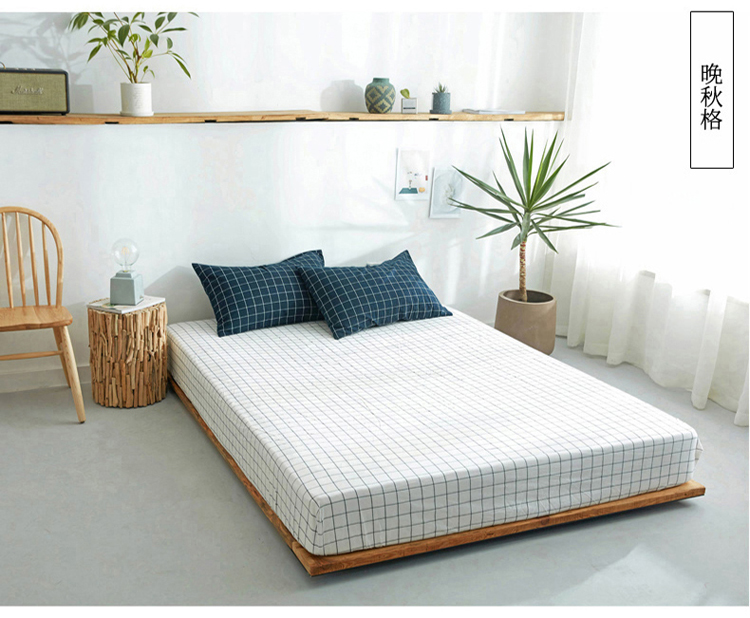 Ichiban Nhật bông rửa một mảnh khăn trải giường cotton bông rửa đơn đôi giường đơn Khăn Li mảnh bóng không thể đủ khả năng - Khăn trải giường thảm lông trải giường ngủ