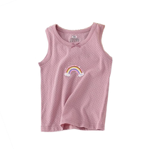 Childrens Vest Summer Girls Class A Pure Cotton Bottoming Underwear Boys Hurdle Boys Baby Sleeveless Outer Tops