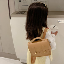 Celebrity style little girl backpack mini fashionable childrens briefcase Korean version baby travel backpack