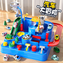 Автомобиль-приключение детская игрушка интернет-поезд знаменитостей трек для мальчика 9 слайдов головоломка для парковки 3-6 девочек