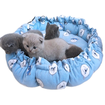 Pet nest cat nest dog nest mat medium and large dog nest pumpkin nest mat dual purpose nest Teddy squirrel nest