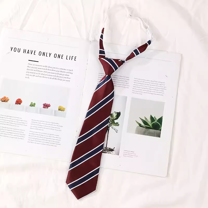 Jk Tie Women's Accessory Lazy Style College Style Coffee Brown Bow Tie Student Casual Shirt Wine Red Dk Men's