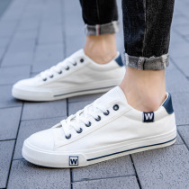 Mens canvas shoes mens sneakers mens trendy shoes mens cloth shoes summer mens casual sneakers student shoes versatile mens shoes