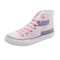 High top canvas shoes for women 2024 new summer beggar shoes retro Hong Kong style versatile ulzzang thick sole shoes