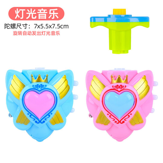 Красочный светящийся кубик-спиннер, новая мультяшная музыкальная вращающаяся светящаяся детская игрушка-спиннер с автоматическим вращением, большой размер