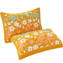 A pair of pure cotton gauze pillow towels for students sweat-absorbent old-fashioned adult thickened anti-slip single pillow towels
