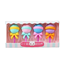 Gift Reward Cartoon Eraser Kindergarten Lollipop Bunny Ice Cream Unicorn Strawberry Eraser