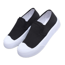 2024 New Summer Breathable Slip-On Womens Canvas Shoes Old Beijing Cloth Shoes for Women Lightweight Soft Soled Single Shoes for Women