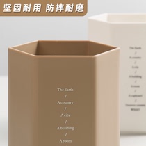 Pen holder office student desktop light luxury pen bucket children girls boys large capacity creative stationery multi-function pen