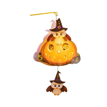 Pumpkin lantern Halloween decoration childrens handmade diy material package kindergarten bar atmosphere party activity props