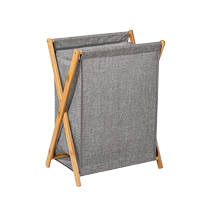 Storage bathroom dirty clothes basket large storage artifact household basket solid wood foldable laundry dirty clothes basket clothes