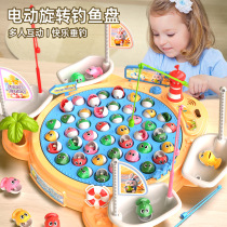 Electric fishing toys for children early education 1 3 2 and a half years old educational intelligence development little girl and boy gift 4