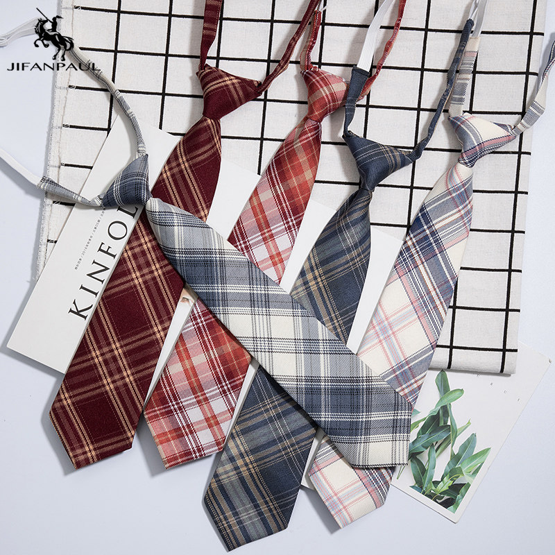 jk Small tie Female college style Sub lazy Japanese uniform Harajuku style shirt Bow tie male and female students ins tide