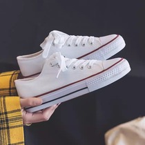 2024 new summer canvas shoes for women breathable casual cloth shoes for students trendy versatile sneakers low-cut white shoes for men
