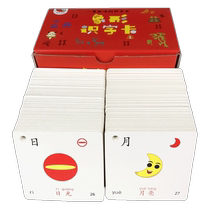 Literacy Cards for Preschoolers 0-3-6 Years Old Kindergarten 3000 Word Enlightenment Picture Reading and Reading Cards