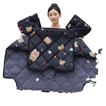 Winter thickened and velvet warm electric car windshield quilt battery car windproof quilt motorcycle waterproof knee pad windshield