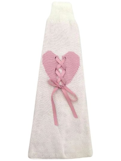 洛丽塔春秋原宿辣妹袜套袜子亚文化y2k粉色绑带蝴蝶jk堆堆袜腿套