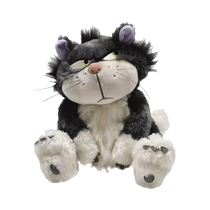 Douyin chaud drôle Lucifer chat poupée Mary chat Figaro poupée chat en peluche jouet cadeau pour enfants