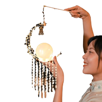 Lantern 2024 New Handmade DIY Childrens Luminous Lantern Little Rabbit Portable Lantern Lantern Festival Street Stall Festival