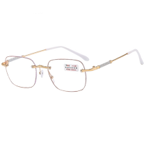 Presbyopic glasses for women anti-blue light high-end high-definition presbyopic glasses for middle-aged and elderly people ultra-light fashionable reading glasses