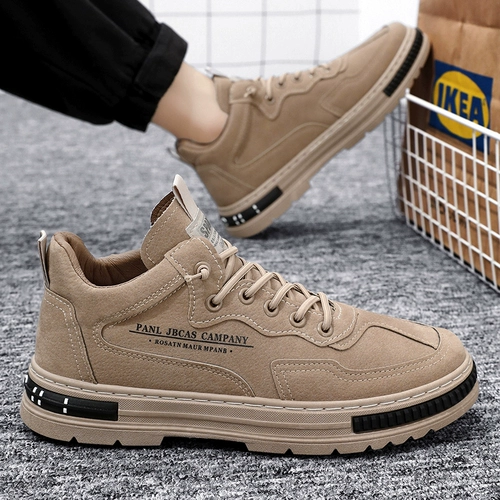 Мужская обувь, рабочие нескользящие туфли, кроссовки для отдыха, осенняя