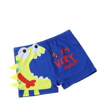 Childrens swimming trunks summer new boys professional swimming trunks for small and medium-sized childrens swimsuits quick-drying breathable boys boxer swimming trunks