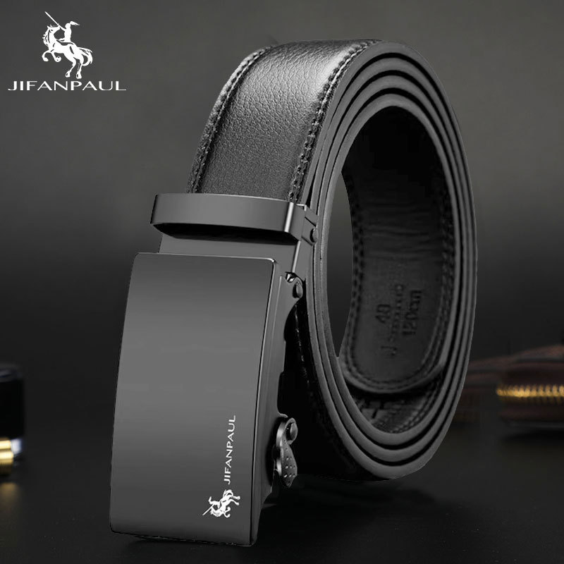 Givenchy Paul Genuine Leather Belt Men's Belt 2026 New Model Men's Automatic Buckle Belt Cowhide Business Belt Trendy