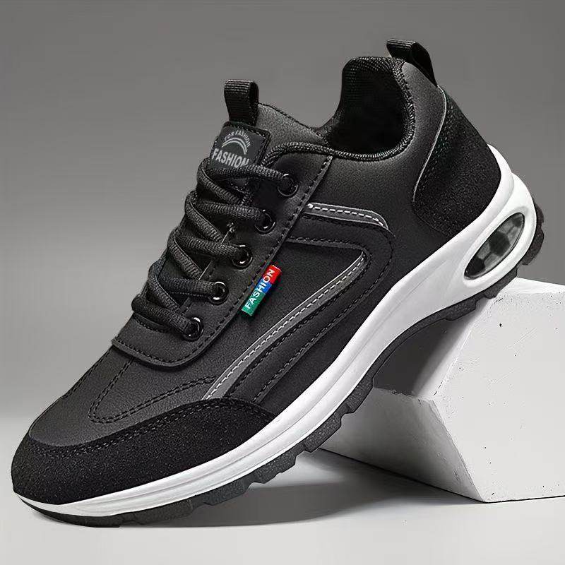 Men's Shoes 2026 Autumn and Winter New Casual Sports Work Safety Trendy Soft-Soled Running Dad Shoes Versatile Chef Non-Slip