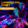 Halloween Glowing Fluorescent Pens for Students, Colorful Tip Pens with High Aesthetic Appeal, Instagram-Style Luminous Body Painting Pens, Washable Face Graffiti Makeup Pens, Erasable Festival Party Atmosphere Glow Pens