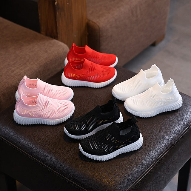 Kindergarten Indoor Shoes for Girls 2025 New Spring and Summer Children's Baby Shoes Mesh Breathable Girls' Canvas Shoes