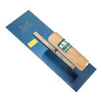 Mason plastering knife small stainless steel putty scraper large white push knife cement wall baked blue manganese steel plaster board trowel