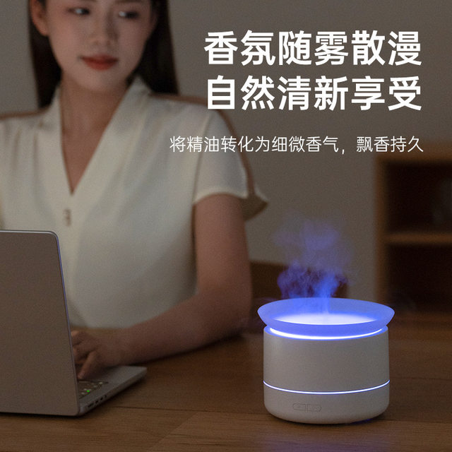 Creative new product Mist Aromatherapy Machine USB Home Desktop Colorful Atmosphere Light Surge Humidifying Aromatherapy Machine