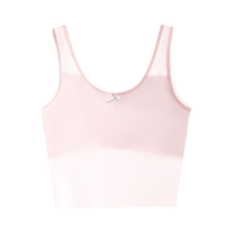 Thin vest-style underwear for student girls in the developmental period small vest big breasts small Korean style beautiful back bra