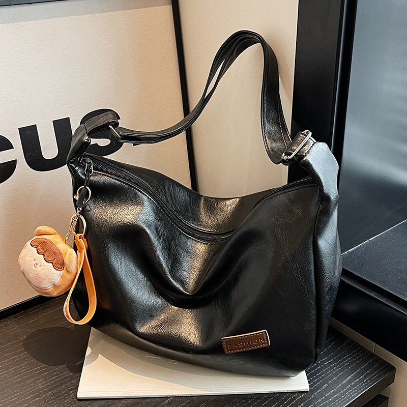 Модная универсальная сумка для пельменей в стиле ретро высокого класса, сумка для подмышек, новинка 2025 года, осенне-зимняя нишевая сумка-мессенджер на одно плечо, женская сумка