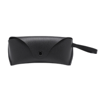 New summer convenient and fashionable sunglasses case leather advanced simple sense snap buckle sunglasses case