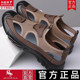 Summer Breathable Men's Baotou Sandals Hollow Mesh Crocs Outdoor Non-Slip Lightweight Sports and Leisure Beach Shoes